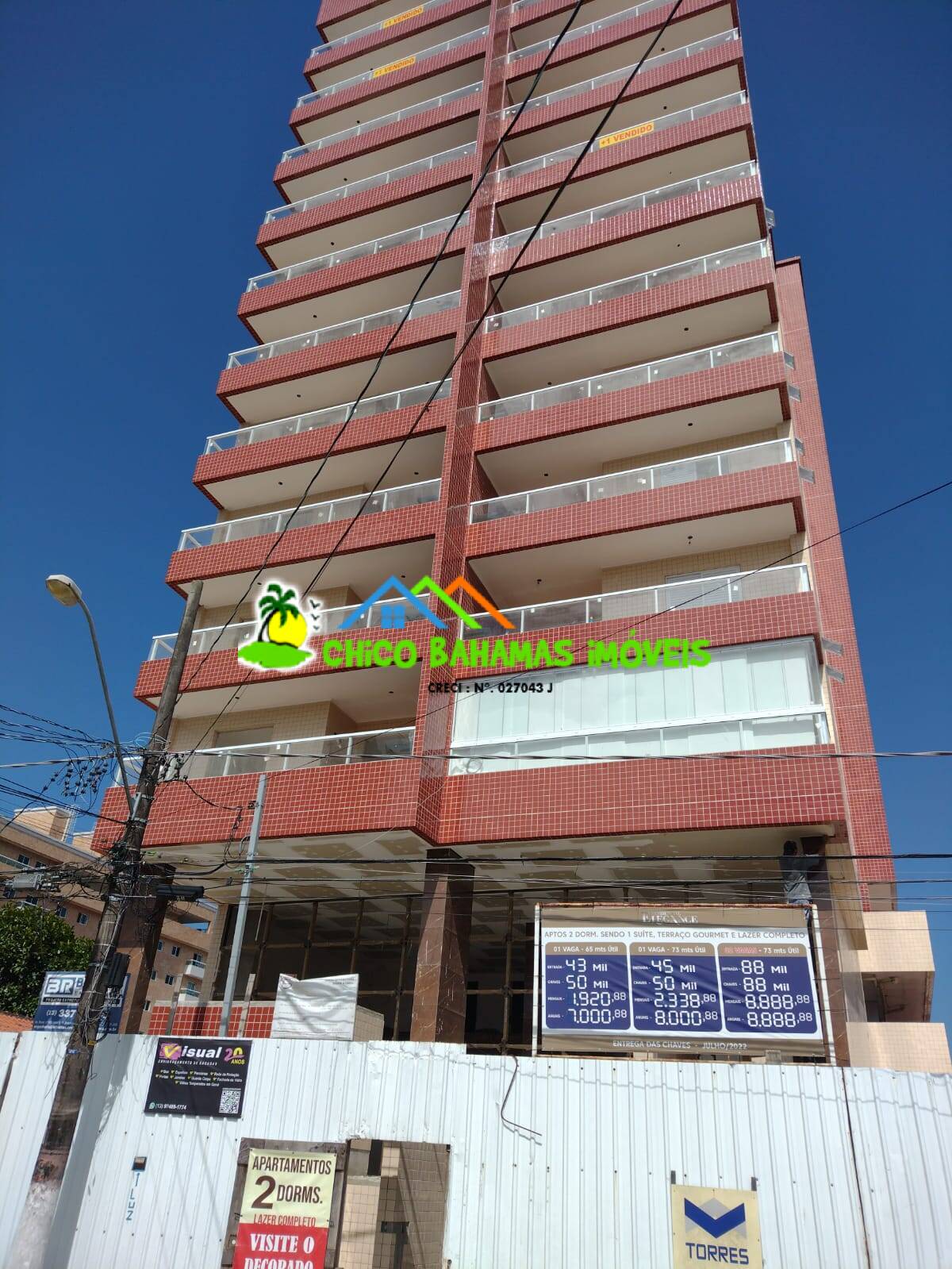 Aptos  Novos 02 dorms sendo 01 suíte - Facilitado