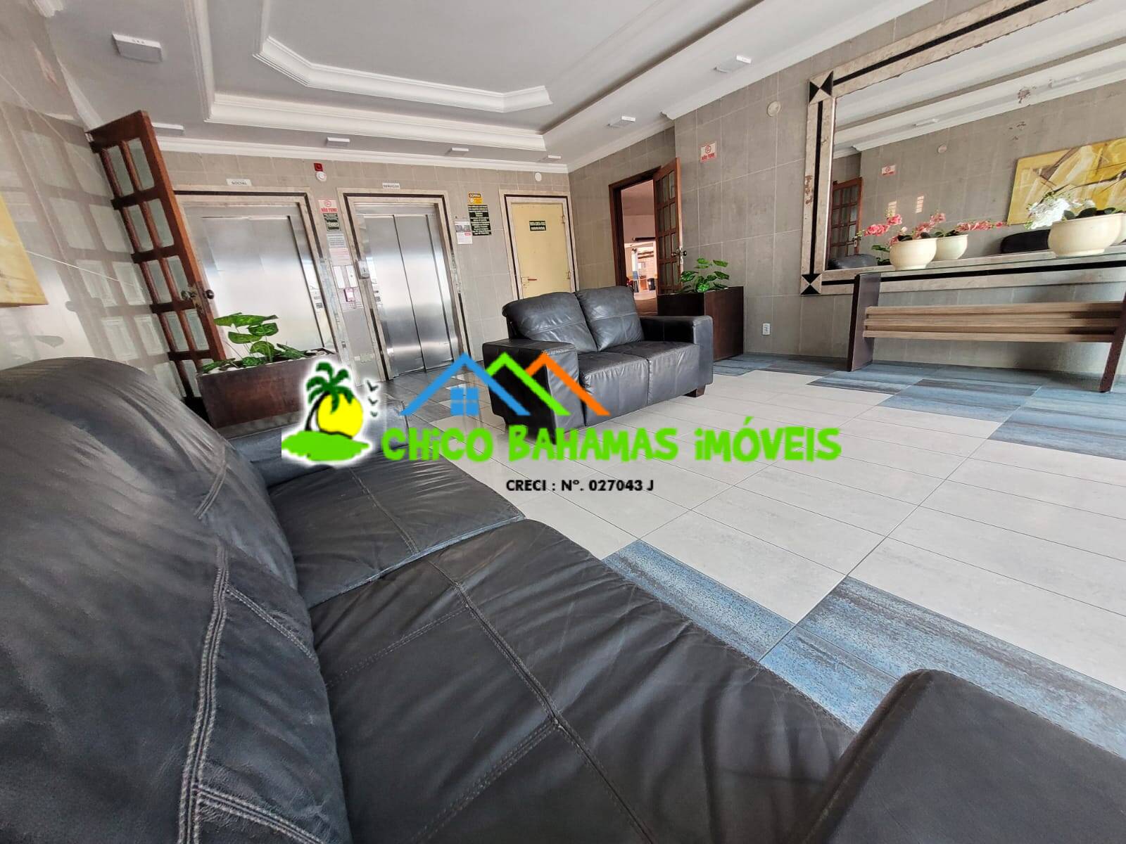 Excelente apto 02 dorms sendo 01 suíte,  92 m² c/ vista para o mar