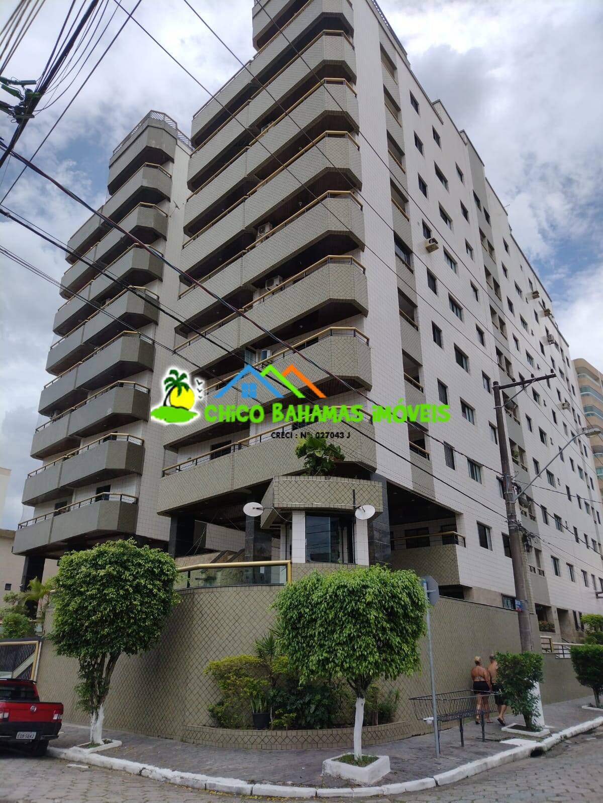 Apto 02 dorms sendo 01 suíte - Aviação à 400 mts da praia.
