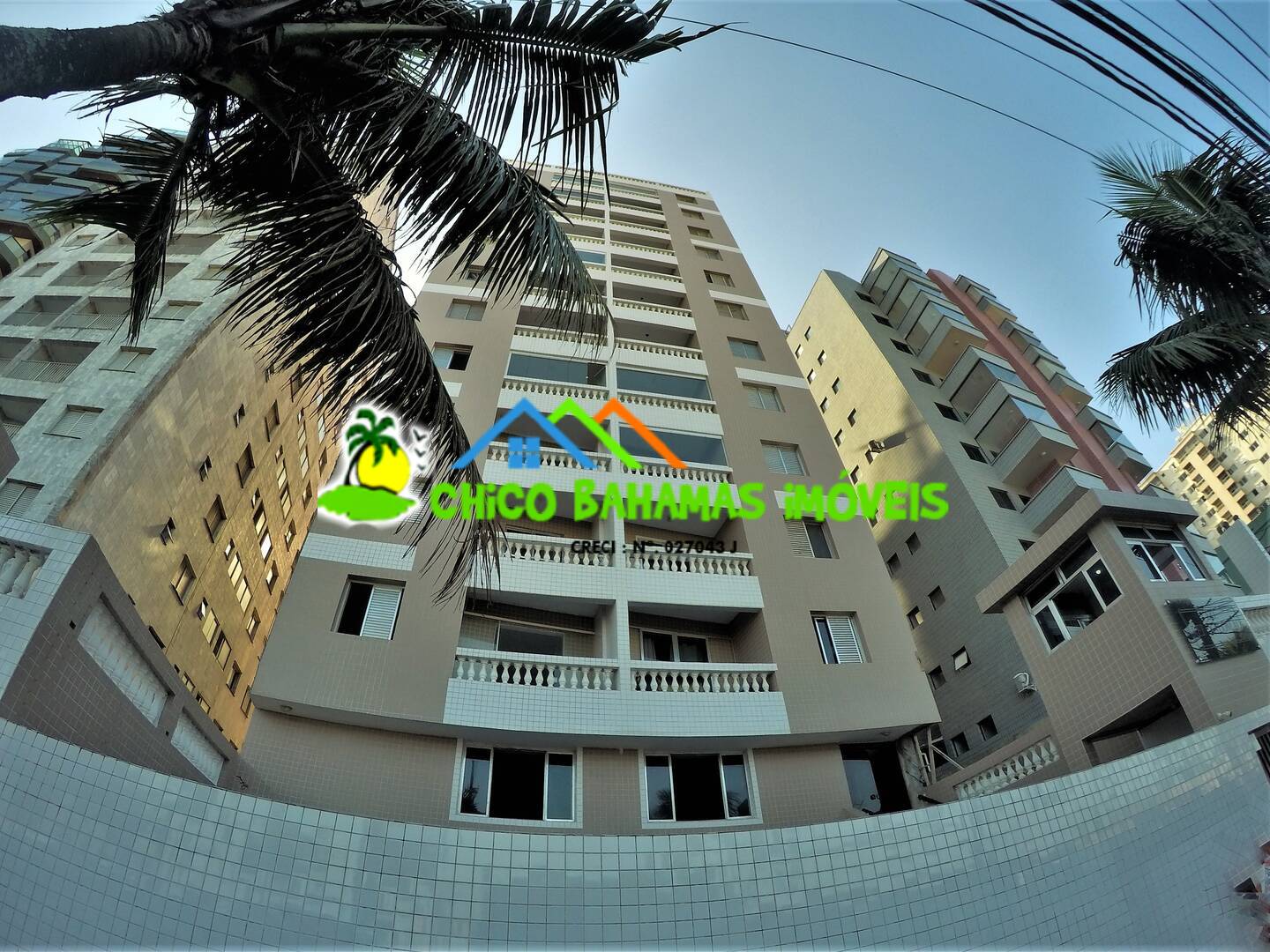 Apto 02 dorms Ótimo Acabamento Prédio frente para o mar -  Aviação