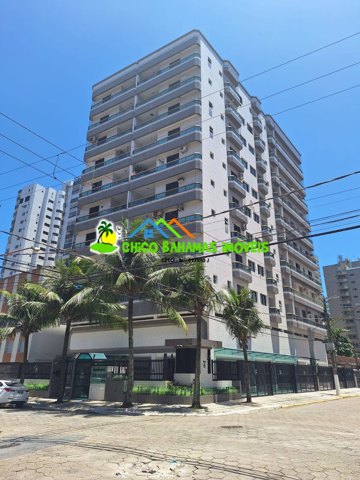 Apto 03 dorms sendo 01 suíte - Aviação  à 100 mts da praia